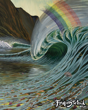 Spray Rainbow - 11x14